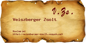 Veiszberger Zsolt névjegykártya